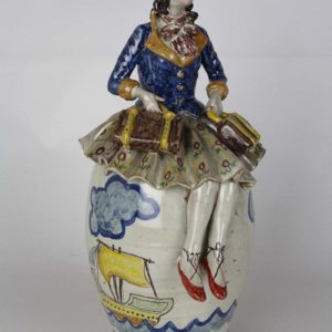 Ceramica fischiante La Viaggiatrice
