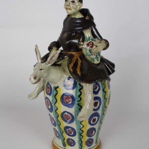 Frate in ceramica fischiante